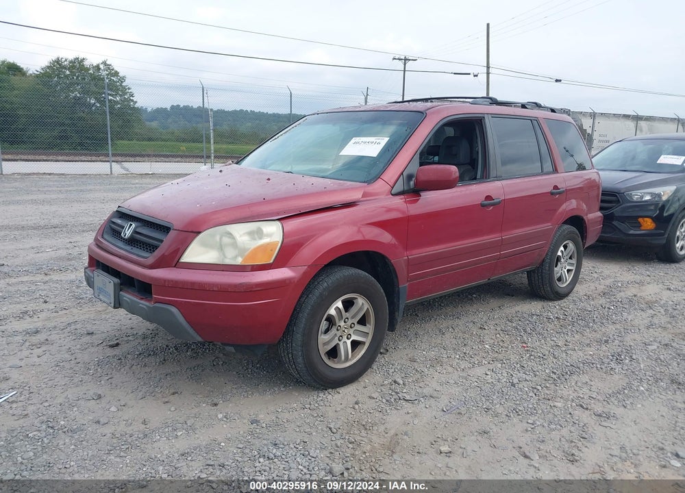 2003 HONDA PILOT EX-L VIN: 2HKYF18693H600491