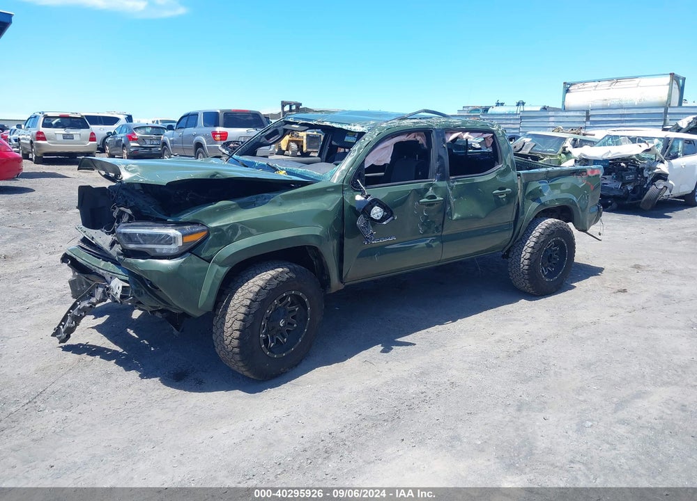 2022 TOYOTA TACOMA SR V6/SR5 V6/TRD OFF ROAD/TRD PRO/TRD SPORT VIN: 3TYCZ5AN4NT055893