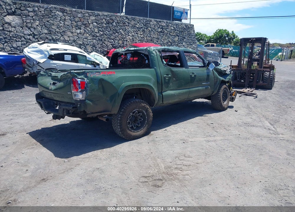 2022 TOYOTA TACOMA SR V6/SR5 V6/TRD OFF ROAD/TRD PRO/TRD SPORT VIN: 3TYCZ5AN4NT055893