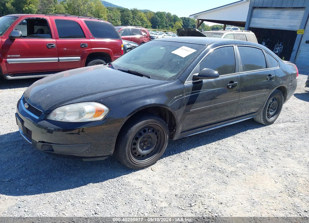 2012 CHEVROLET IMPALA POLICE VIN: 2G1WD5E31C1201230