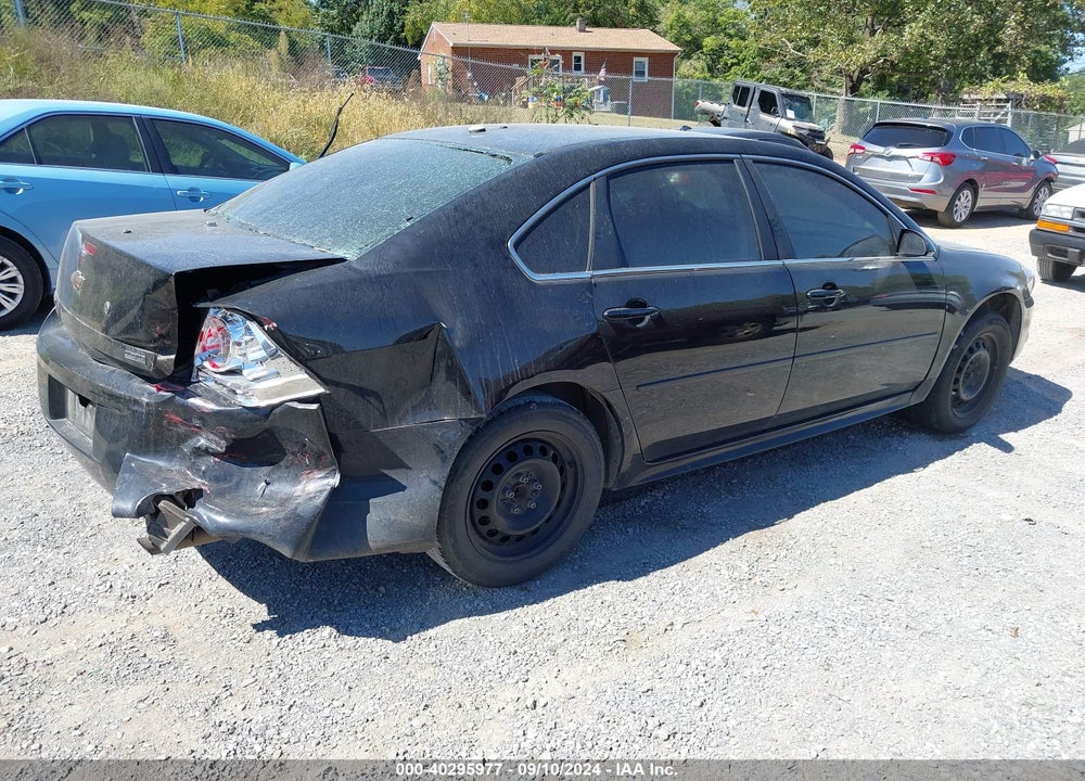 2012 CHEVROLET IMPALA POLICE VIN: 2G1WD5E31C1201230