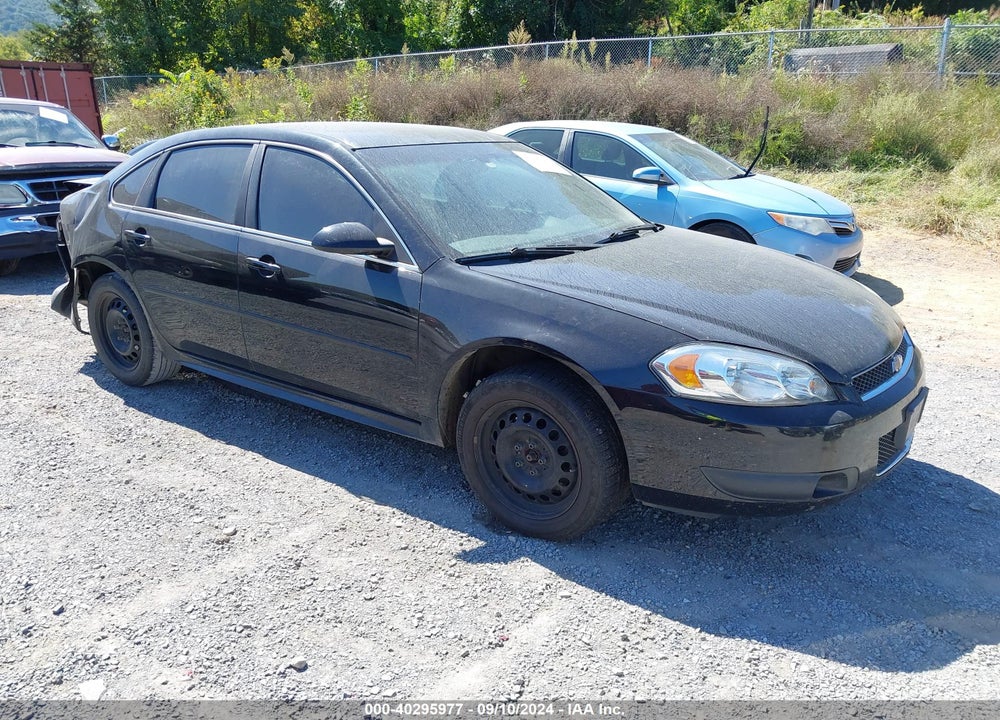2012 CHEVROLET IMPALA POLICE VIN: 2G1WD5E31C1201230