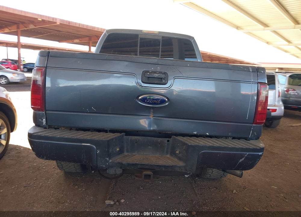 2008 FORD F-250 FX4/LARIAT/XL/XLT VIN: 1FTSX21R38EB51989
