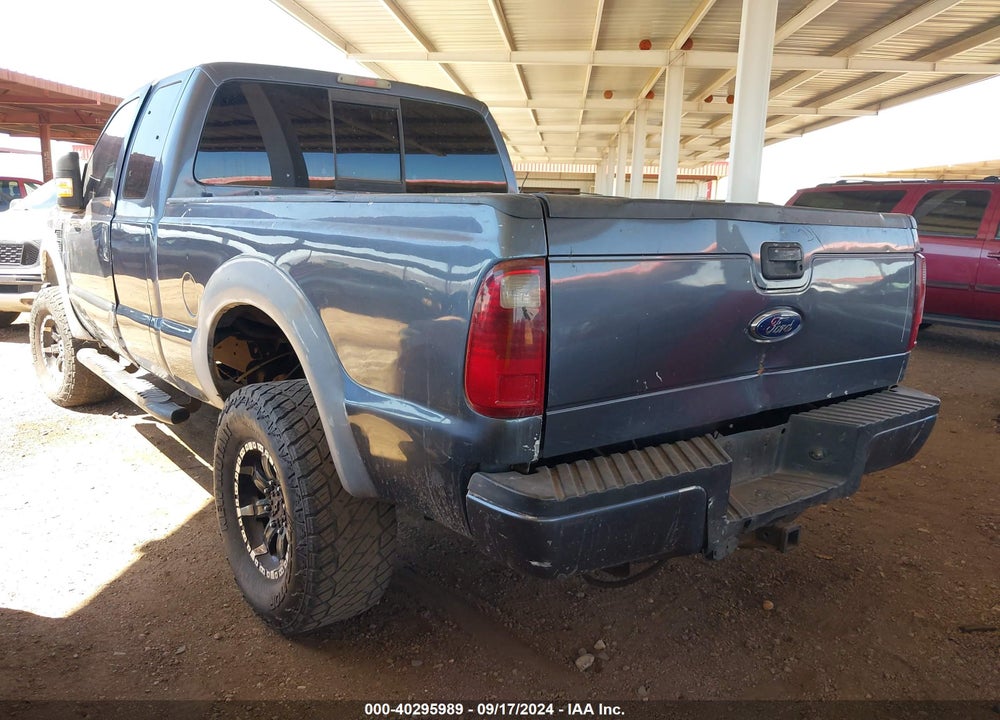 2008 FORD F-250 FX4/LARIAT/XL/XLT VIN: 1FTSX21R38EB51989