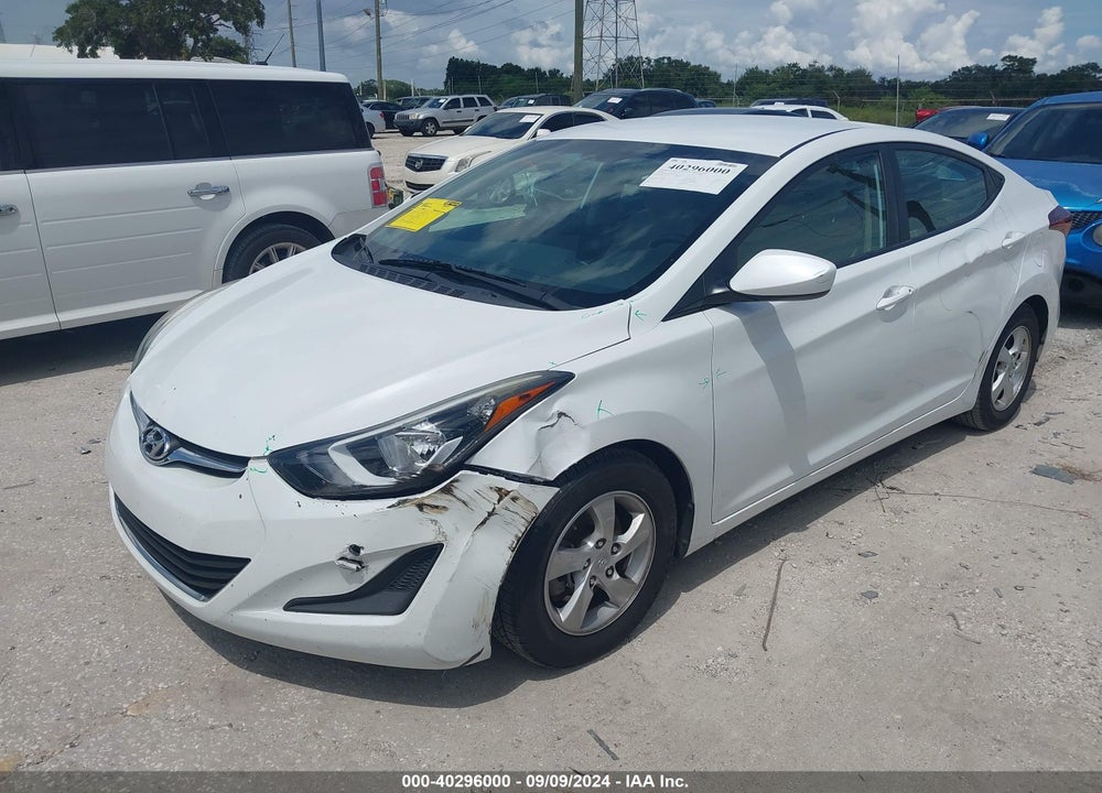 2015 HYUNDAI ELANTRA SE VIN: 5NPDH4AE5FH639305