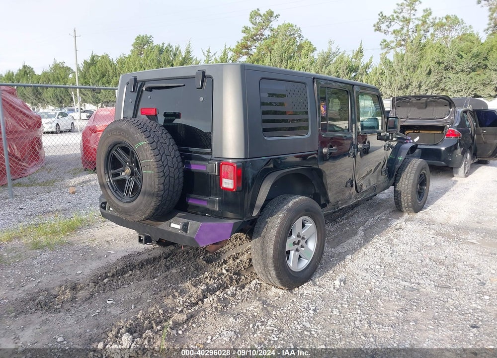 2008 JEEP WRANGLER / VIN: 1J4GA391X8L592830