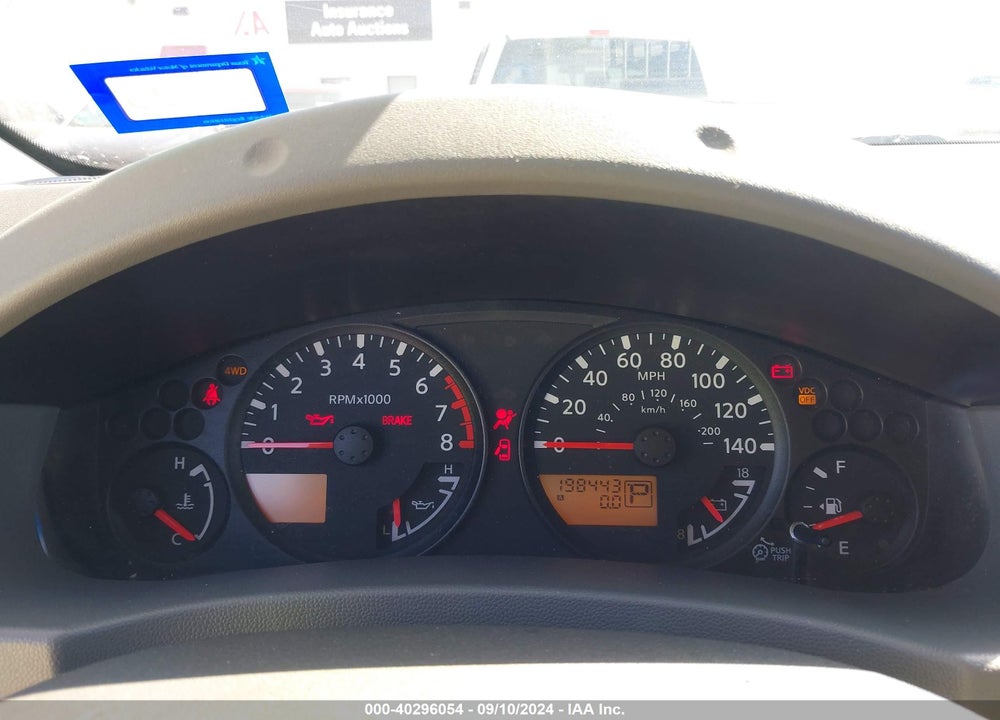 2006 NISSAN XTERRA S VIN: 5N1AN08W56C530417
