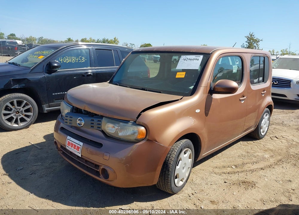 2011 NISSAN CUBE 1.8S VIN: JN8AZ2KR3BT202189