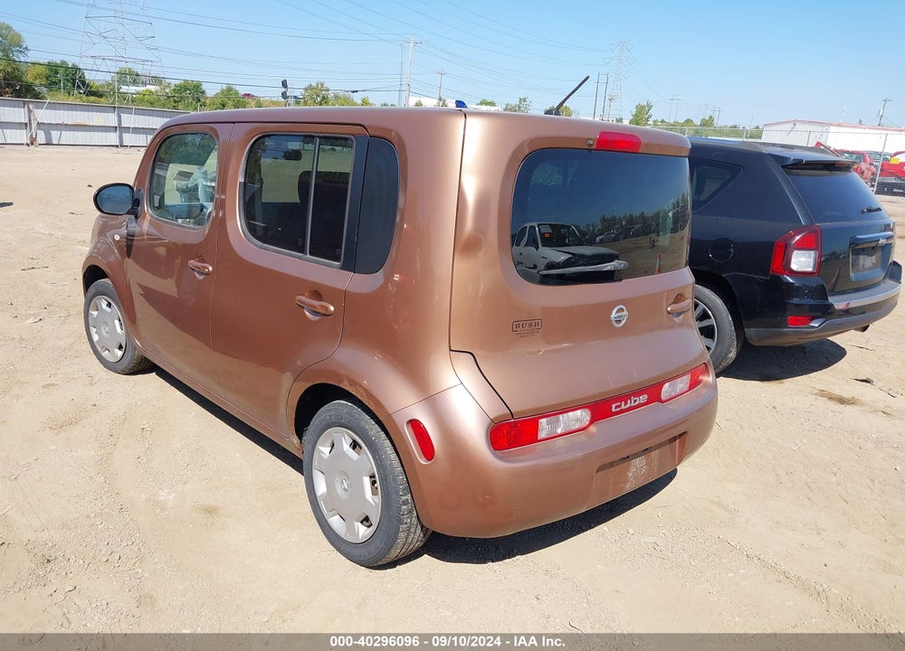 2011 NISSAN CUBE 1.8S VIN: JN8AZ2KR3BT202189