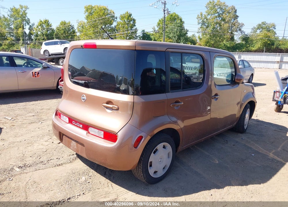 2011 NISSAN CUBE 1.8S VIN: JN8AZ2KR3BT202189