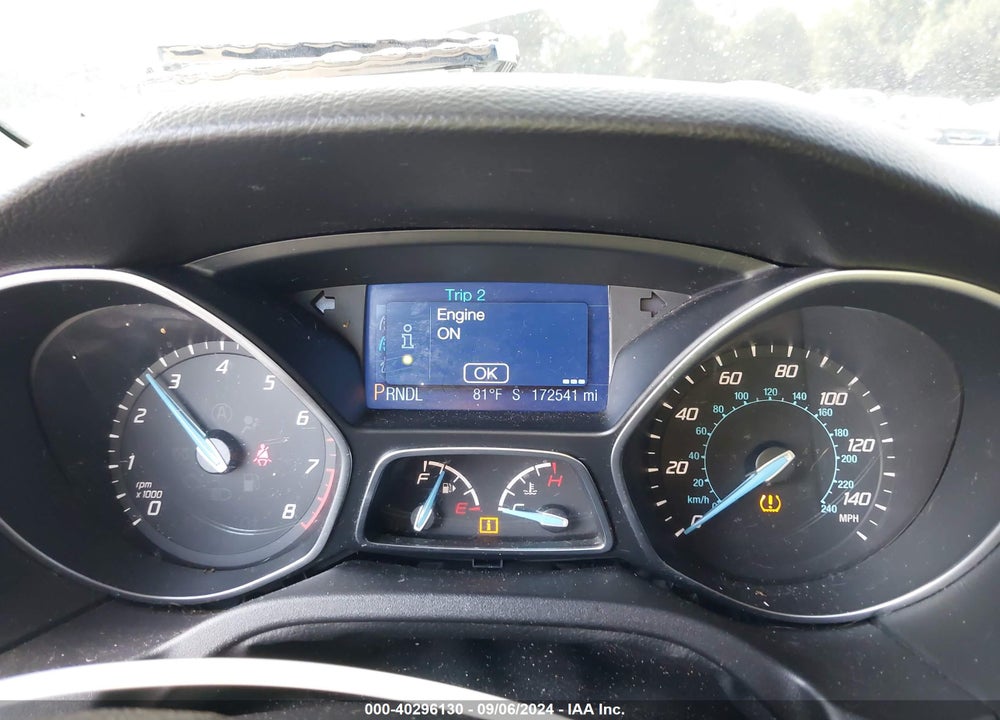 2013 FORD FOCUS SE VIN: 1FADP3F23DL294169
