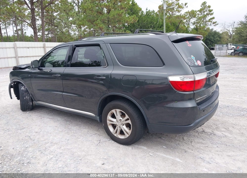 2011 DODGE DURANGO CREW VIN: 1D4RE4GG6BC712052