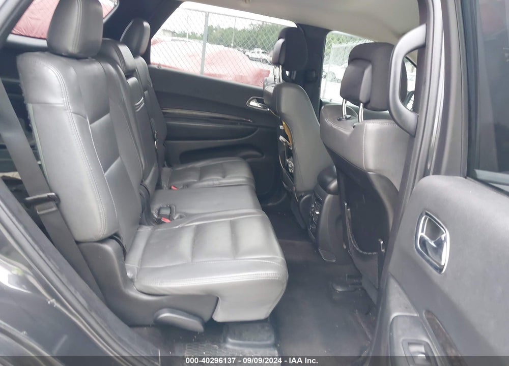 2011 DODGE DURANGO CREW VIN: 1D4RE4GG6BC712052
