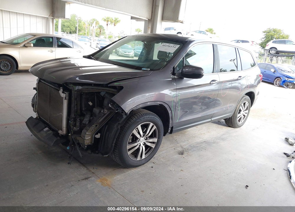 2017 HONDA PILOT EX-L VIN: 5FNYF5H50HB037447