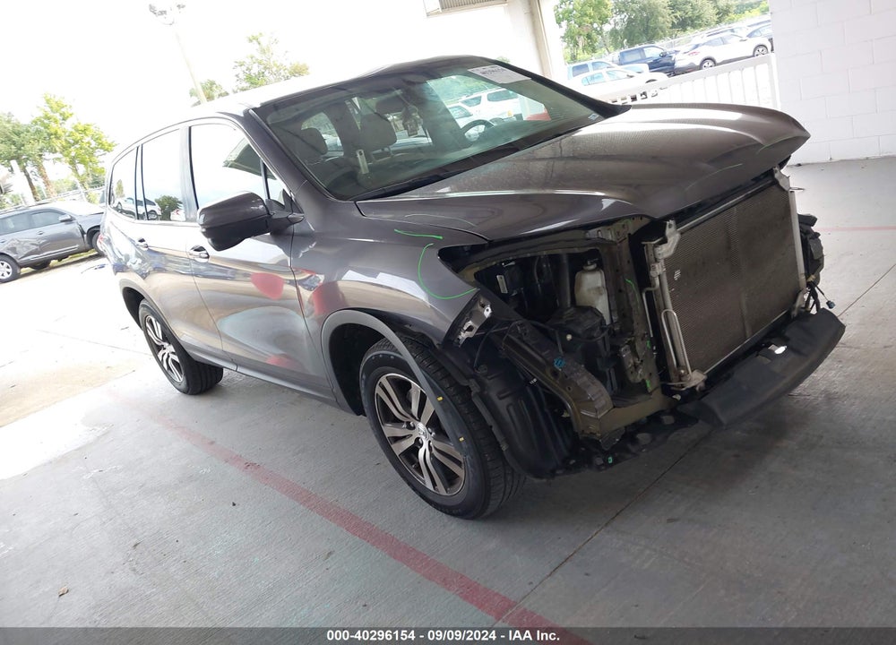 2017 HONDA PILOT EX-L VIN: 5FNYF5H50HB037447