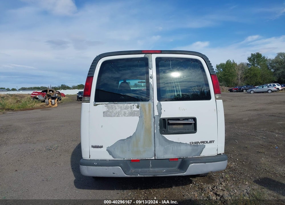 1997 CHEVROLET CHEVY VAN VIN: 1GCGG29R6V1031696