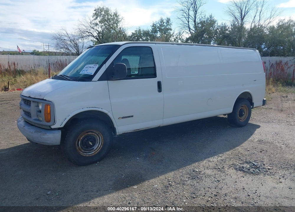 1997 CHEVROLET CHEVY VAN VIN: 1GCGG29R6V1031696