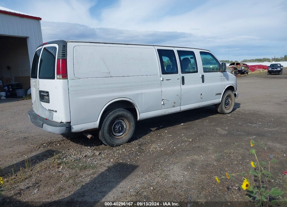 1997 CHEVROLET CHEVY VAN VIN: 1GCGG29R6V1031696