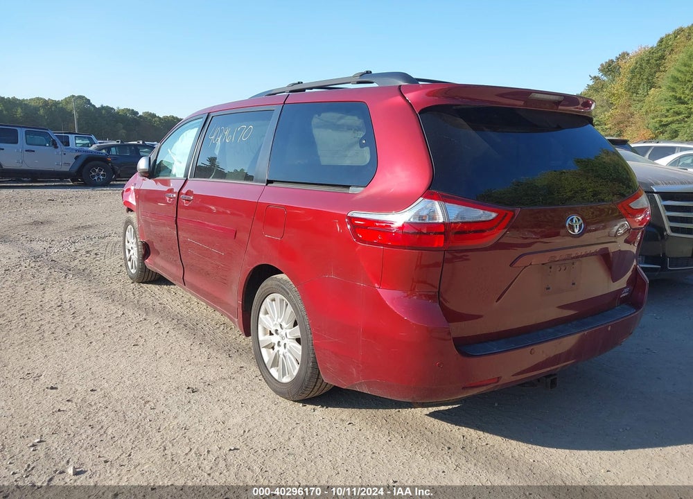 2015 TOYOTA SIENNA XLE PREMIUM 7 PASSENGER VIN: 5TDDK3DC7FS128386