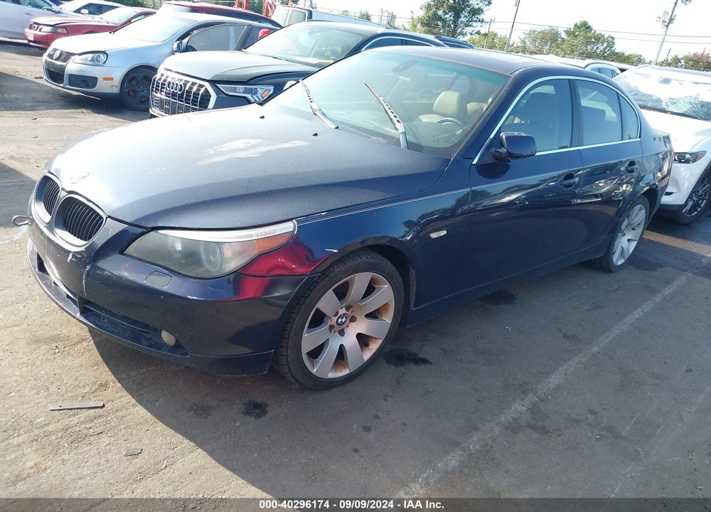 2004 BMW 525I VIN: WBANA53504B176416