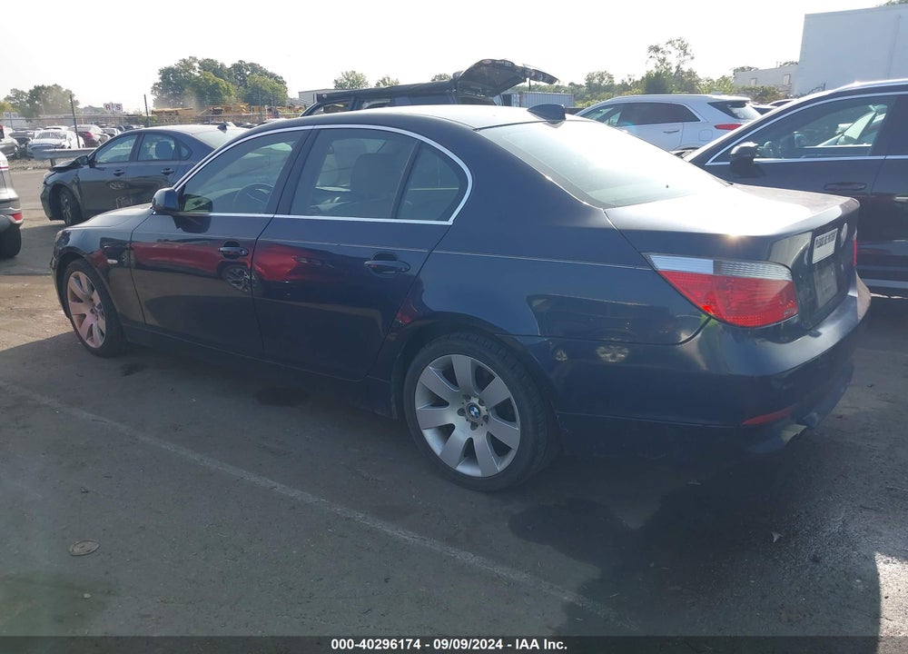 2004 BMW 525I VIN: WBANA53504B176416