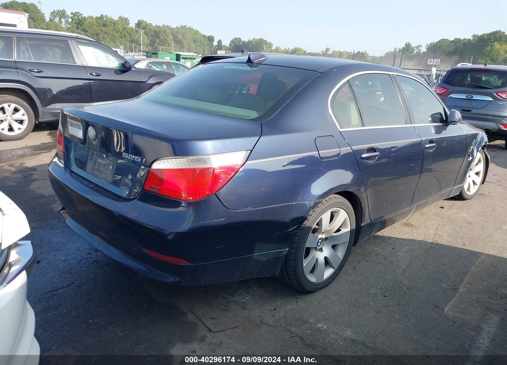 2004 BMW 525I VIN: WBANA53504B176416