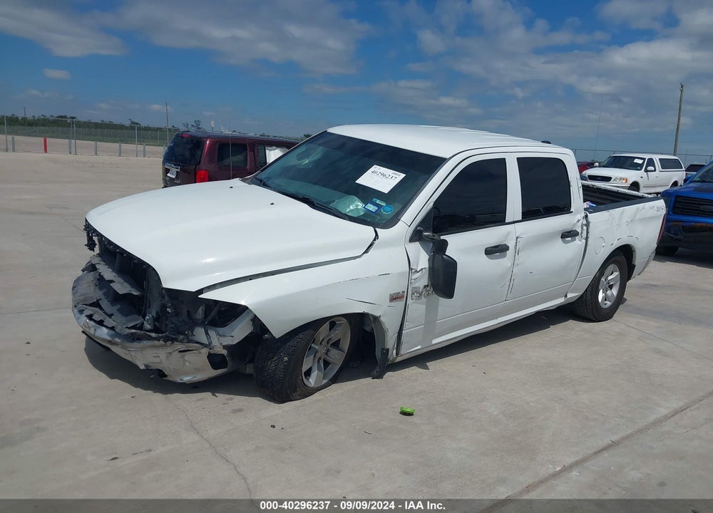 2018 RAM 1500 TRADESMAN 4X2 5'7 BOX VIN: 1C6RR6KTXJS100420
