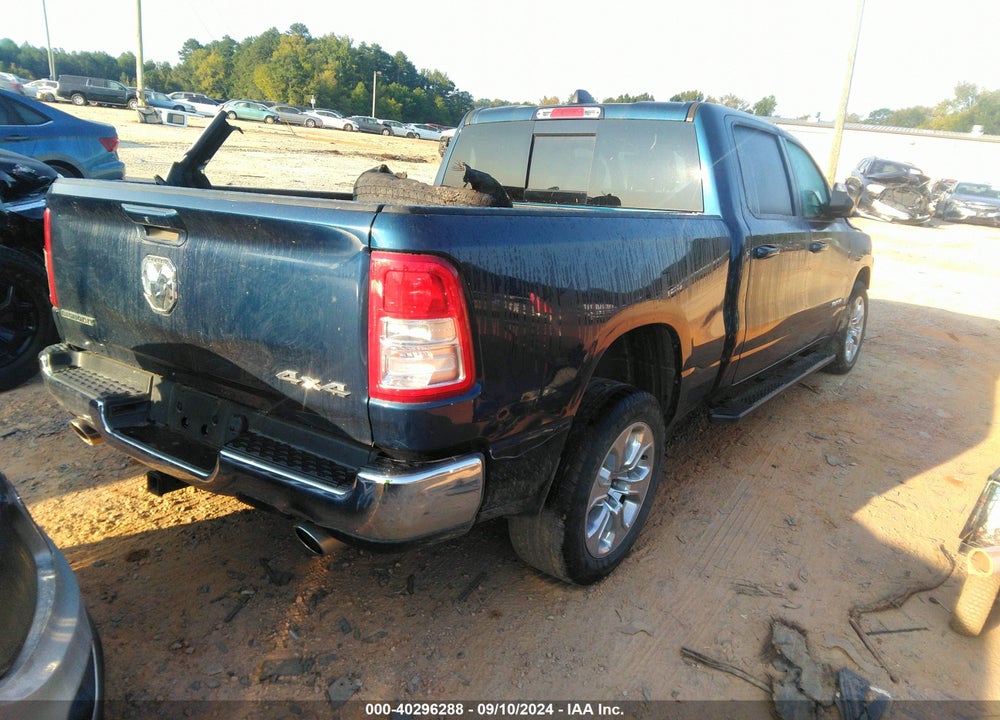 2021 RAM 1500 BIG HORN 4X4 6'4 BOX VIN: 1C6SRFMT9MN623817