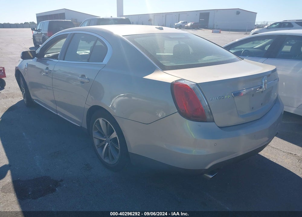 2009 LINCOLN MKS VIN: 1LNHM93R19G605022