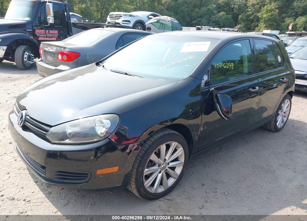 2012 VOLKSWAGEN GOLF VIN: WVWDM7AJ0CW133655