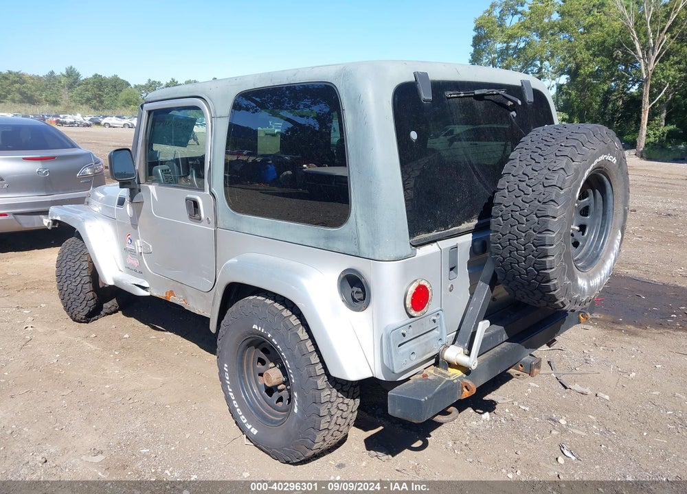 2003 JEEP WRANGLER X VIN: 1J4FA39S23P363077