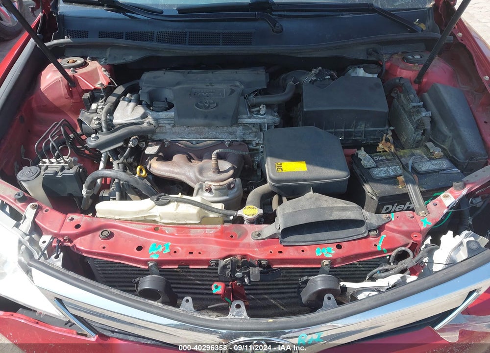 2012 TOYOTA CAMRY LE VIN: 4T1BF1FK5CU542192