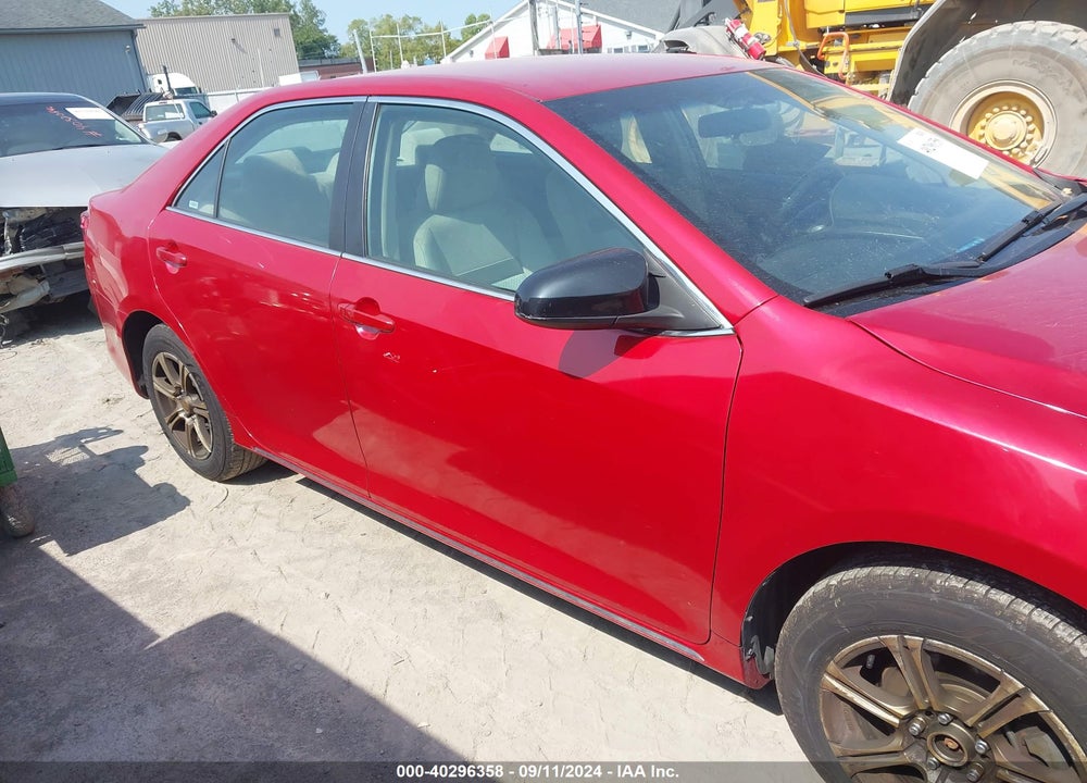 2012 TOYOTA CAMRY LE VIN: 4T1BF1FK5CU542192