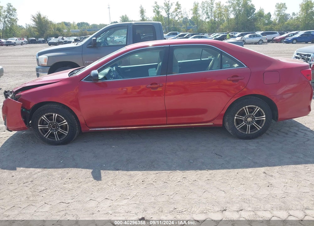 2012 TOYOTA CAMRY LE VIN: 4T1BF1FK5CU542192