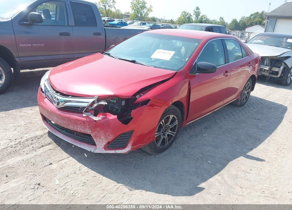 2012 TOYOTA CAMRY LE VIN: 4T1BF1FK5CU542192
