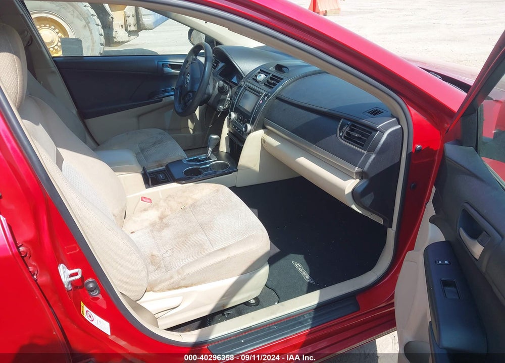 2012 TOYOTA CAMRY LE VIN: 4T1BF1FK5CU542192