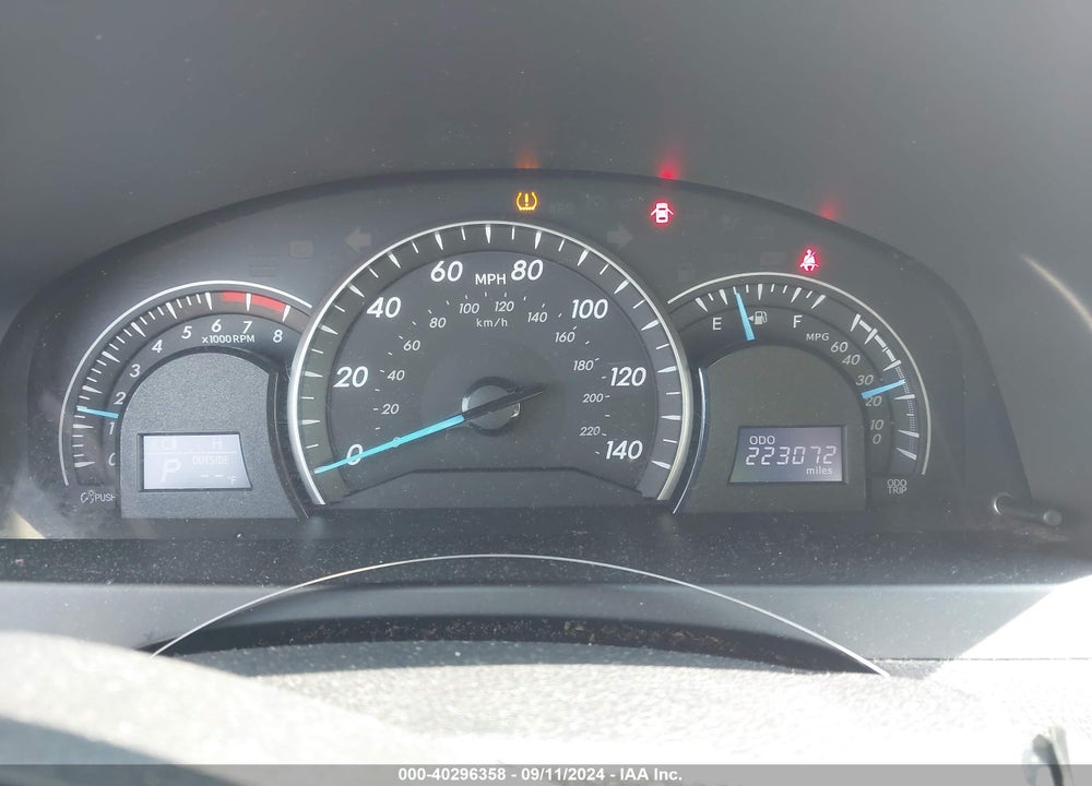 2012 TOYOTA CAMRY LE VIN: 4T1BF1FK5CU542192