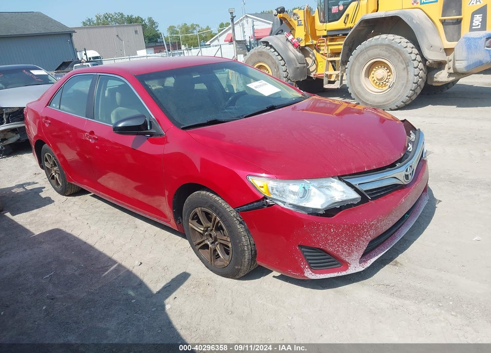 2012 TOYOTA CAMRY LE VIN: 4T1BF1FK5CU542192