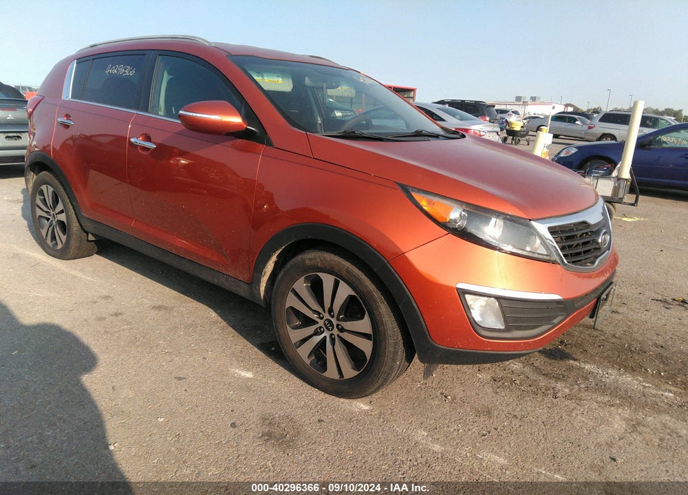 2011 KIA SPORTAGE EX VIN: KNDPC3A27B7136403
