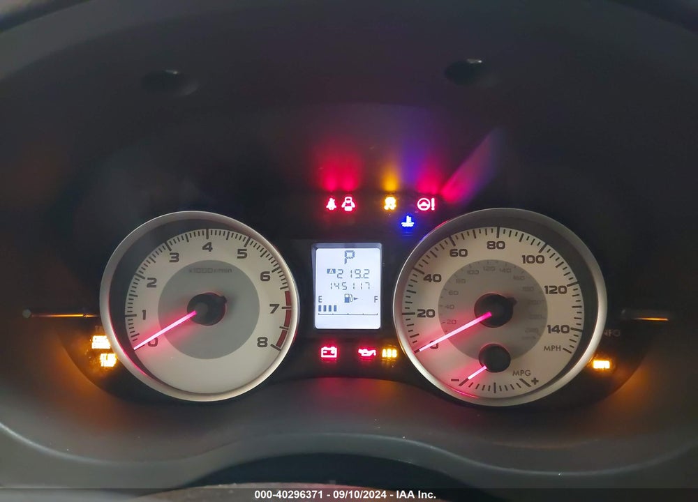 2012 SUBARU IMPREZA 2.0I PREMIUM VIN: JF1GPAC68CH210535