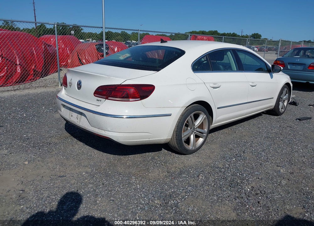 2013 VOLKSWAGEN CC 2.0T SPORT PLUS VIN: WVWBP7AN3DE506499
