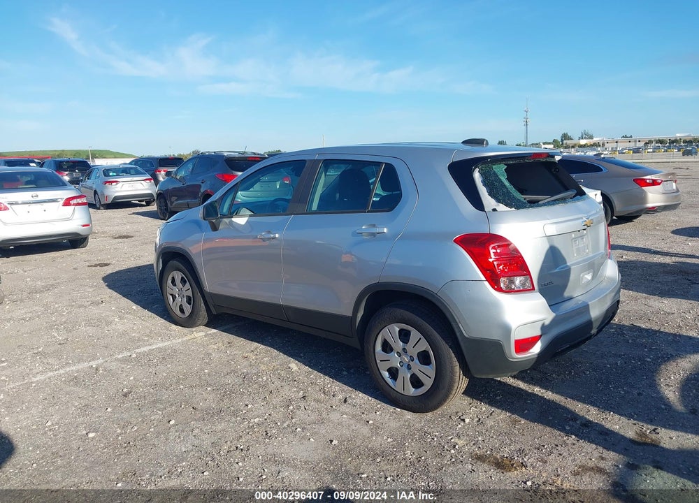 2017 CHEVROLET TRAX LS VIN: KL7CJKSB9HB188857