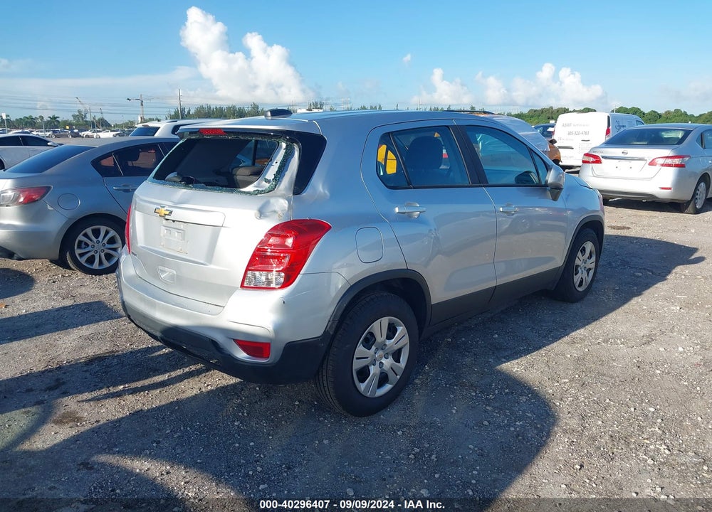 2017 CHEVROLET TRAX LS VIN: KL7CJKSB9HB188857