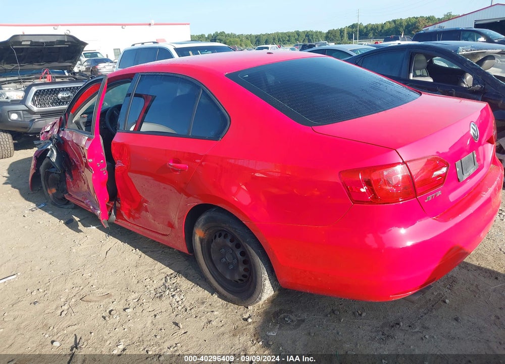 2014 VOLKSWAGEN JETTA 2.0L S VIN: 3VW2K7AJ9EM256562