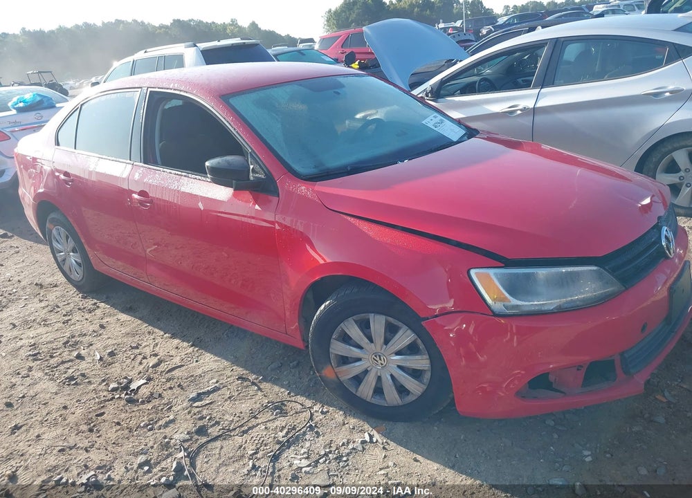 2014 VOLKSWAGEN JETTA 2.0L S VIN: 3VW2K7AJ9EM256562