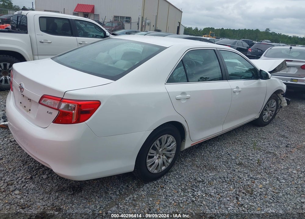 2014 TOYOTA CAMRY LE VIN: 4T1BF1FK2EU846227