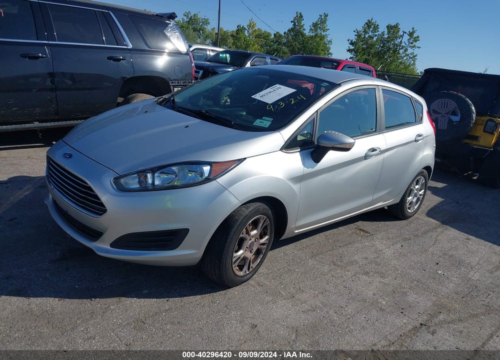 2015 FORD FIESTA SE VIN: 3FADP4EJ9FM126309