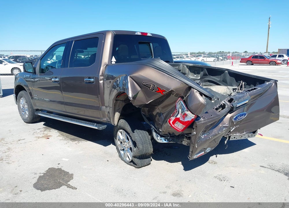 2015 FORD F-150 XLT VIN: 1FTEW1EG9FKD15781