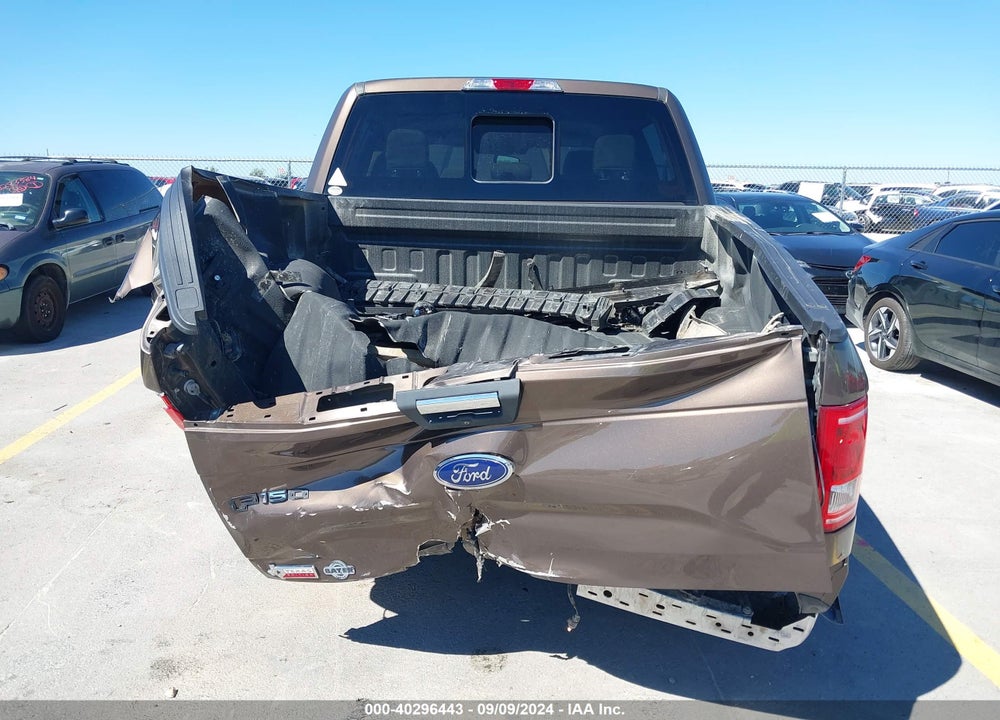 2015 FORD F-150 XLT VIN: 1FTEW1EG9FKD15781