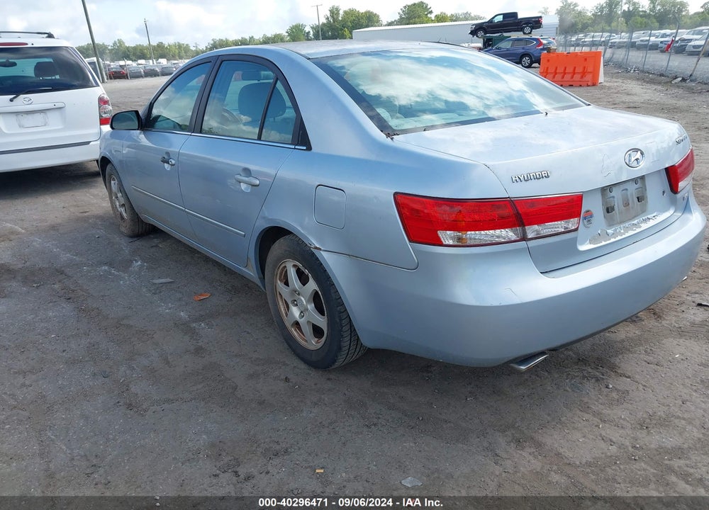 2006 HYUNDAI SONATA GLS V6/LX V6 VIN: 5NPEU46F66H107210